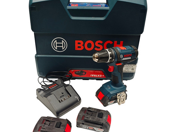 Акудрель Bosch GSR 18-2-Li + 2Ah 3шт + зарядка + Кейс