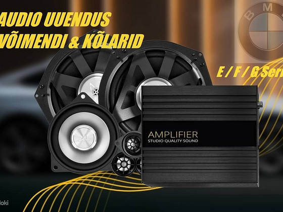 BMW Heli uuendus Audio subwoofer kõlarid E F G Seeria
