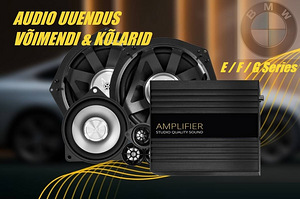 BMW Heli uuendus Audio subwoofer kõlarid E F G Seeria (1 foto / 5)