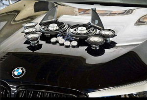 BMW Heli uuendus Audio subwoofer kõlarid E F G Seeria (3 foto / 5)