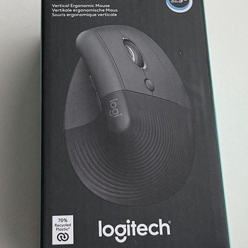 Logitech Lift Vertical Ergonomic Mouse , Black