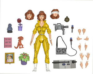 NECA TMNT Teenage Mutant Ninja Turtles Cartoon April O'Neil (1 foto / 5)