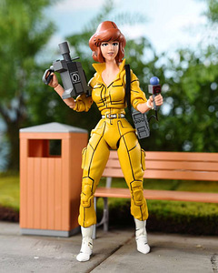 NECA TMNT Teenage Mutant Ninja Turtles Cartoon April O'Neil (4 foto / 5)
