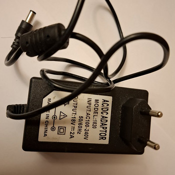 DC адаптер 18V 2A