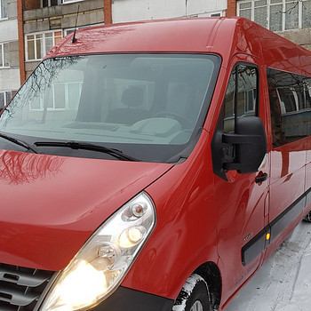 Pasažieris 8+1. Renault Master 2.3 D 107 kw