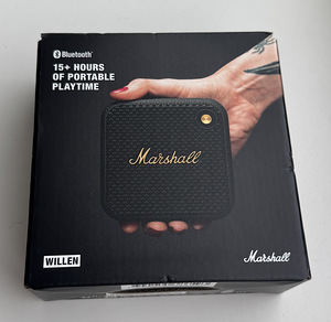 Marshall Willen Portable Wireless Speaker , Black/Brass (1 фото из 5)