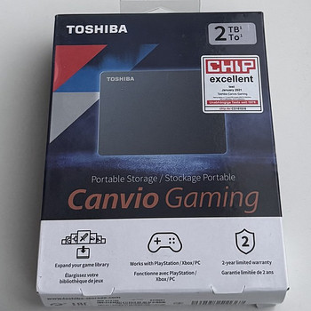 Toshiba Canvio Gaming 2TB , Black / Dark Grey Metallic