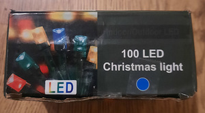 Uus sisse ja välis vanik 100 LED, sinine värvi (1 foto / 2)