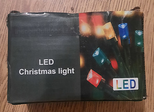 Uus sisse ja välis vanik 100 LED, sinine värvi (2 foto / 2)