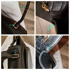 Michael Kors Whitney большая кожаная сумка-сэтчел (5 фото из 5)