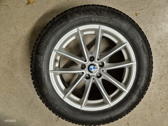 Оригинальные диски BMW с шинами 5x112 17