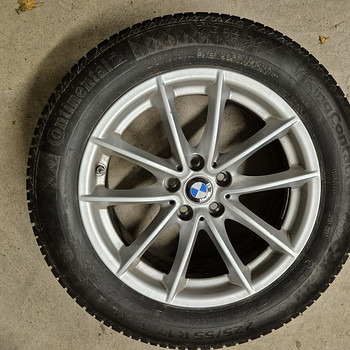 Оригинальные диски BMW с шинами 5x112 17