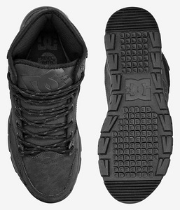 DC VERSATILE HI WR SHOES (BLACK BLACK BLACK) (1 foto / 2)