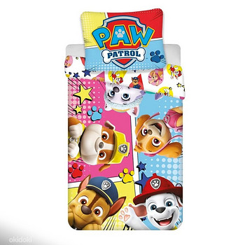 Puuvillane voodipesu 140×200 cm “Paw Patrol”