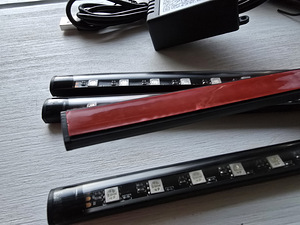 LED valgustus USB komplekt. Hallake oma telefonist värve. (3 foto / 3)