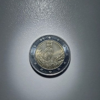 2 eurot Eesti 2019. aasta. 150. laulupidu