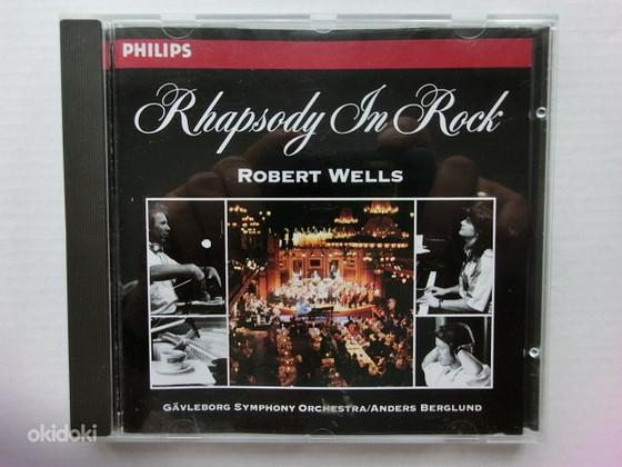 CD-Robert Wells -Rhapsody In Rock- 1989 - Германия.