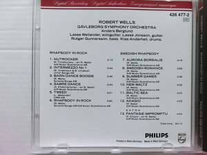 CD-Robert Wells -Rhapsody In Rock- 1989 - Германия. (4 фото из 5)