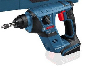 Akupuurvasar Bosch GBH 18 V-Li + aku 1,5Ah + laadija +kohver (1 foto / 5)