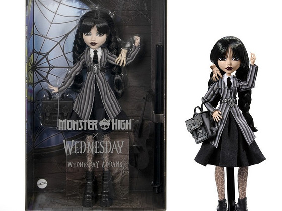 Кукла Monster High Wednesday