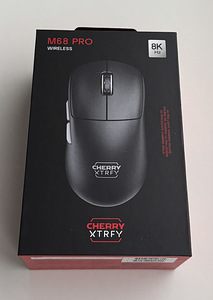 Cherry XTRFY M68 Pro 8K Wireless Gaming Mouse , Black (1 фото из 5)