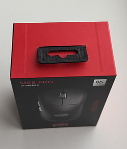 Cherry XTRFY M68 Pro 8K Wireless Gaming Mouse , Black (5 фото из 5)