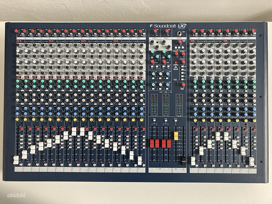 Аналоговый микшерный пульт Soundcraft LX7II с 24 каналами