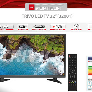 TV 32" LED OPTICUM TRIVO 32001
