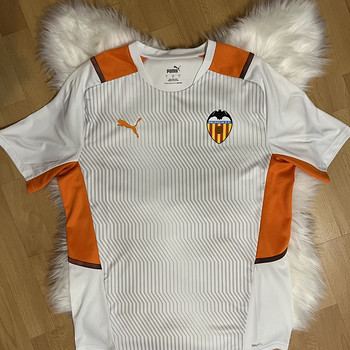 VALENCIA CF 21/22 TRAINING SHORT SLEEVE FOOTBALL SHIRT