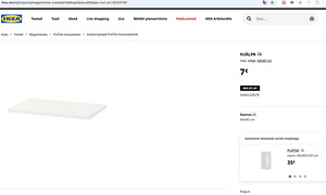 IKEA PLATSA HJÄLPA riiul shelf (2 foto / 2)