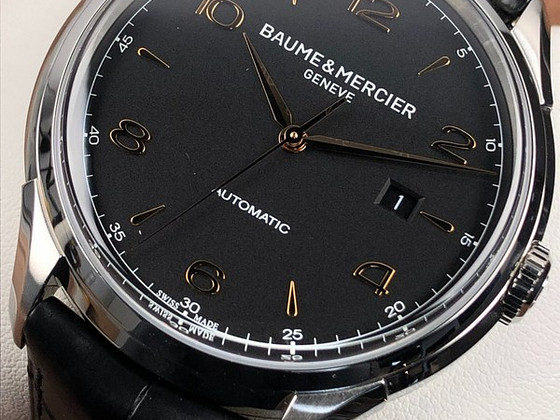 Baume & Mercier - Clifton Round Automatic XL Black Dial