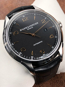 Baume & Mercier - Clifton Round Automatic XL Black Dial (2 фото из 8)