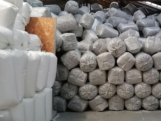 Parduodame trupintas polistireno granules