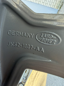 20" оригинальные диски Land Rover 5x120 (новые) (3 фото из 10)