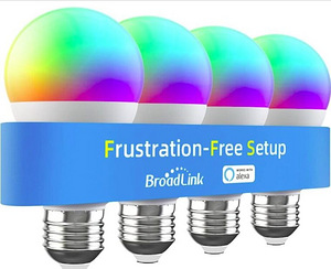 LED Smart Bulbs BroadLink LB4E27F E27 / 9W / 800 Lm RGB (1 foto / 3)