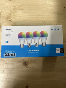 LED Smart Bulbs BroadLink LB4E27F E27 / 9W / 800 Lm RGB (3 foto / 3)