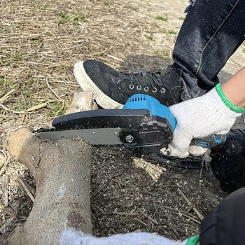 Akukettsaag 15 cm õlipaagiga - Akutoitega kettsaag 15