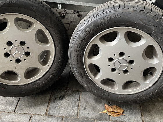 Оригинальные литые диски Mercedes Benz W126 C126