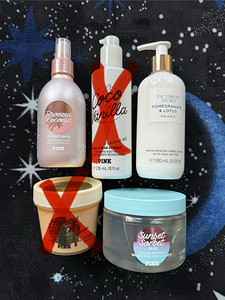Victoria’s Secret isepruunistav kehasprei, kätekreem ja aloe (1 foto / 1)