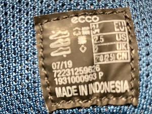 ECCO зимние сапоги (2 фото из 2)