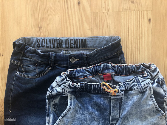 Poiste teksad S.Oliver Denim,kaks paari, suurus 158