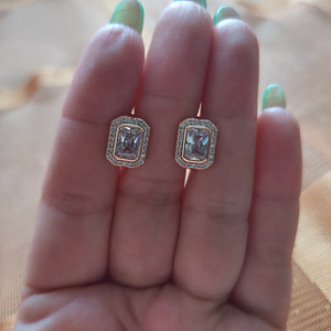 Серьги из не темнеющего, гипоаллергенного металла (8 фото из 10)