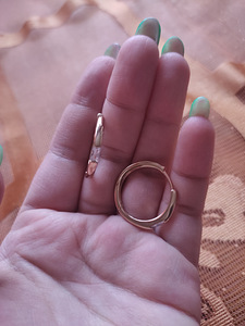 Серьги из не темнеющего, гипоаллергенного металла (9 фото из 10)