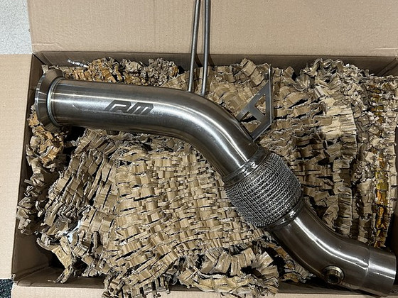 BMW n57 даунпайп f10/f11/f07/f15/f16