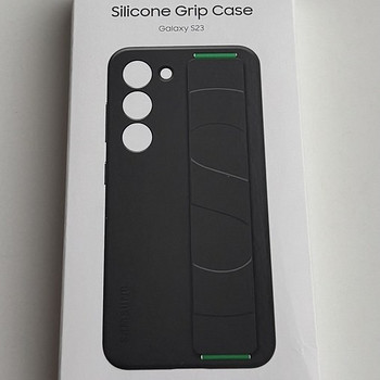 Samsung Galaxy S23 Silicone Grip Case , Black