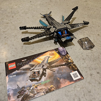 Lego Супергерои 76186 - Черная пантера драконолет