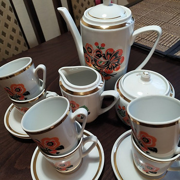 Кофейный набор на 6 персон. СССР.