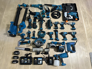 Makita 18v analoog tööriistad, akud, akulaadijad (1 foto / 1)