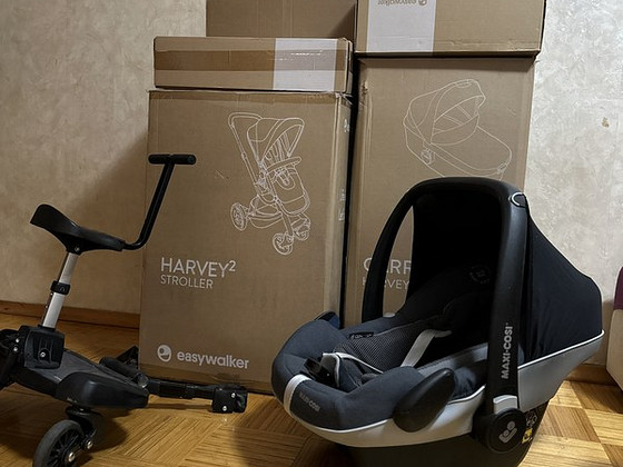 Готовый набор коляски Easywalker Harvey 2 / Valmis Easywalke