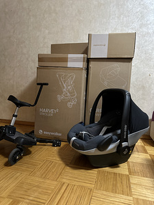 Valmis Easywalker Harvey 2 jalutuskäru komplekt (1 foto / 10)